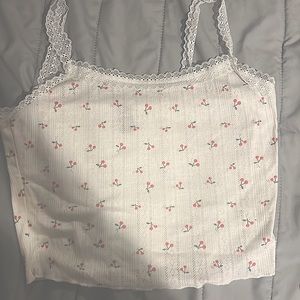 Cherry coquette tank top|| LARGE